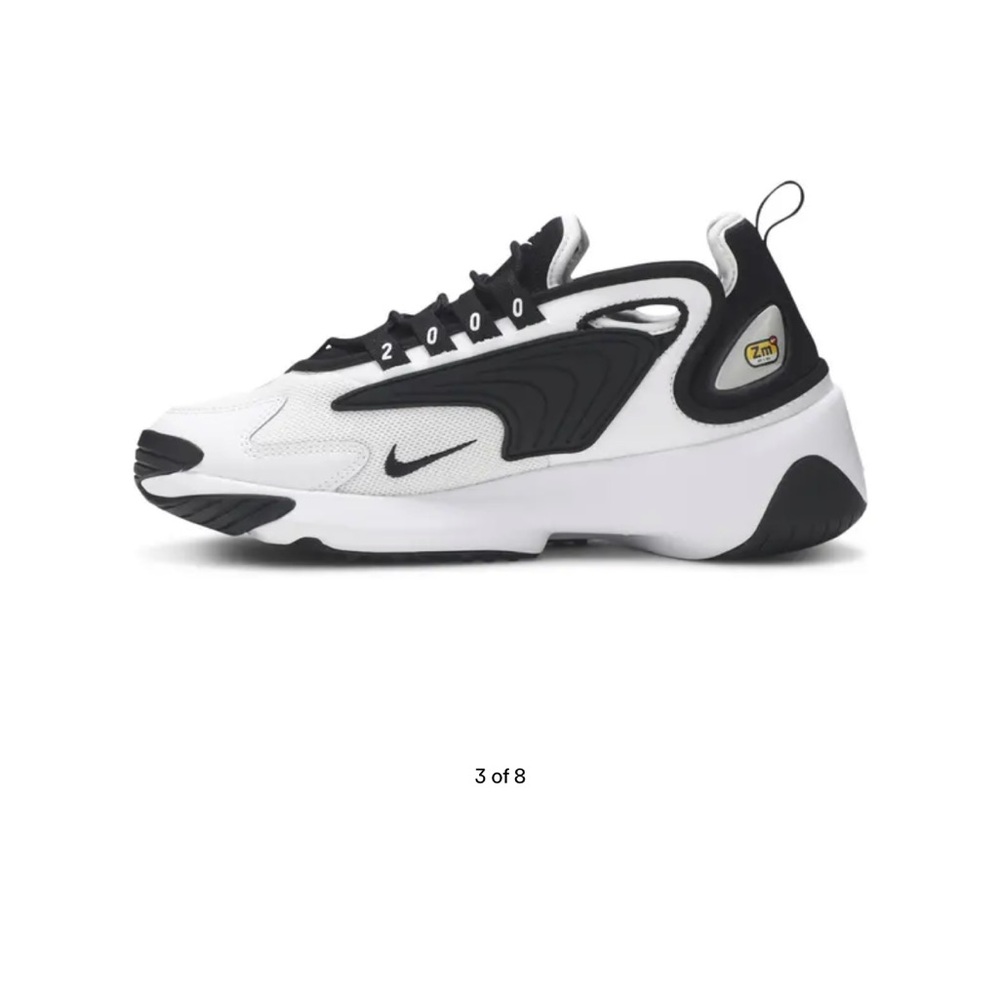Nike Women's Black and White Sneakers